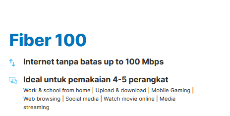 Internet 100 Mbps